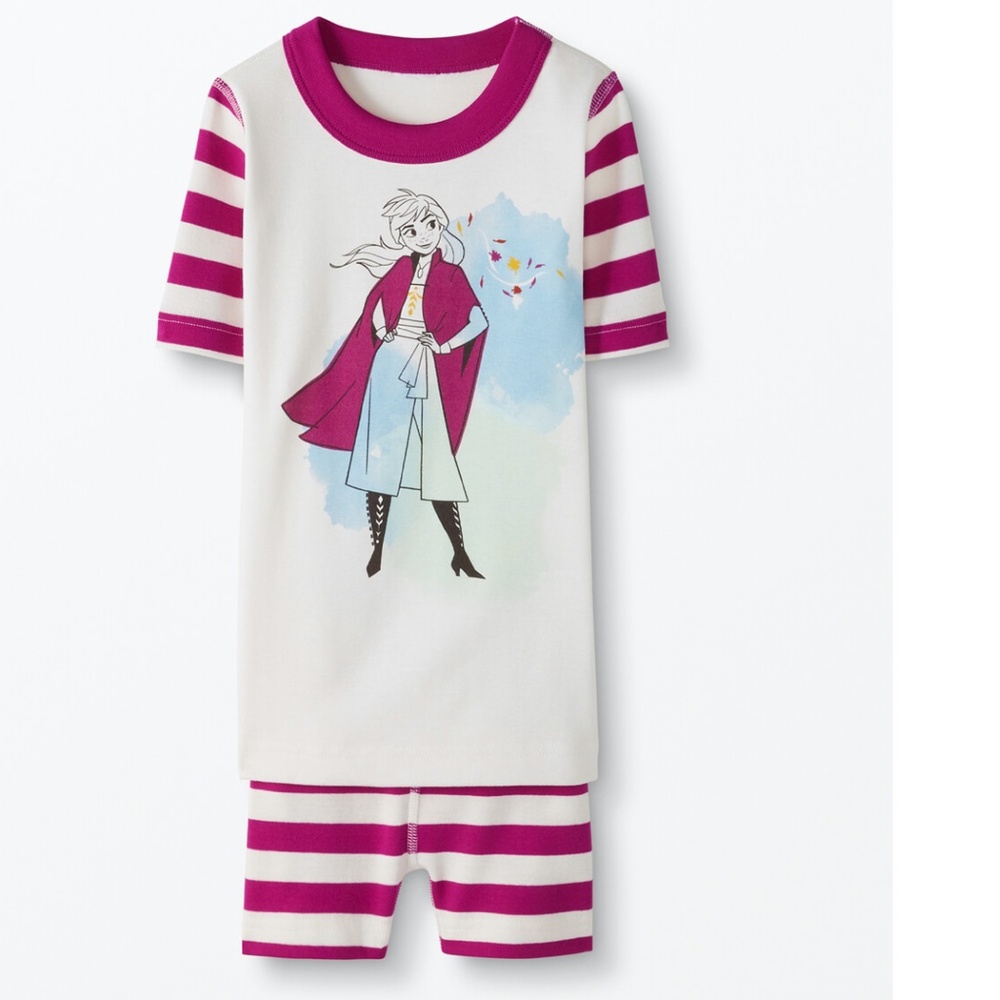 NWT Organic Frozen II Anna Hanna Andersson Pajamas - Picture 1 of 3
